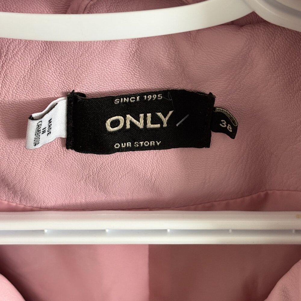 Pink leather jacket - Picture 4 of 5